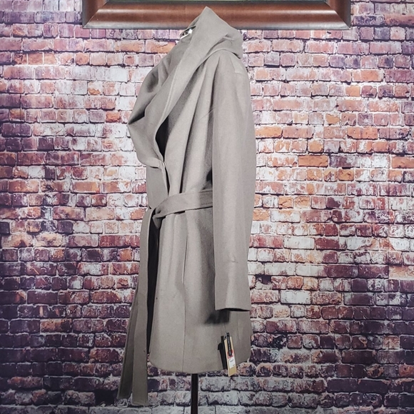 Halogen Wool Blend Wrap Coat NWT - Picture 6 of 14